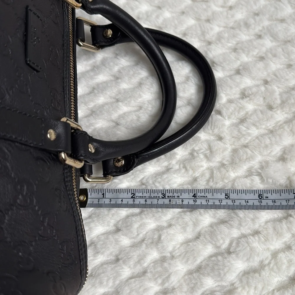 Gucci GG Guccissima Leather Boston Handbag-265697-Authentic-EUC - Picture 12 of 16